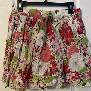 Floral old navy skirt